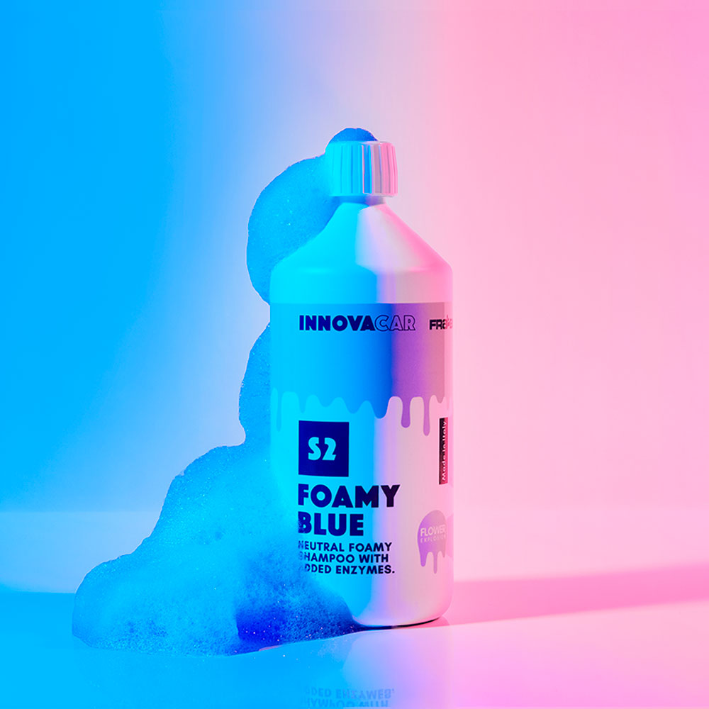 S2 Foamy Color Blu Innovacar - Shampoo Foam Auto a PH Neutro Car Detailing
