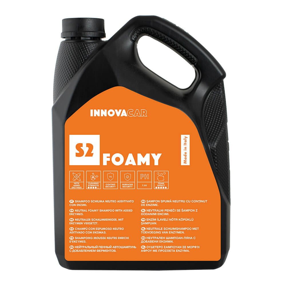 S2 FOAMY BY INNOVACAR SNOW FOAM CAR SHAMPOO WITH ACTIVE FOAM 