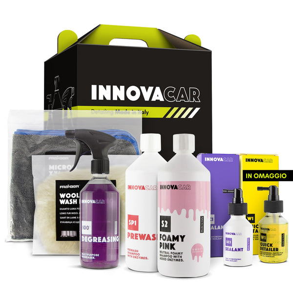 Kit Pulizia Auto Young Wolf - 2 Filtri Per Secchio Con Protezione Antigraffio, Ideale Per Lavaggio Sicuro Della Vettura - Foto 4