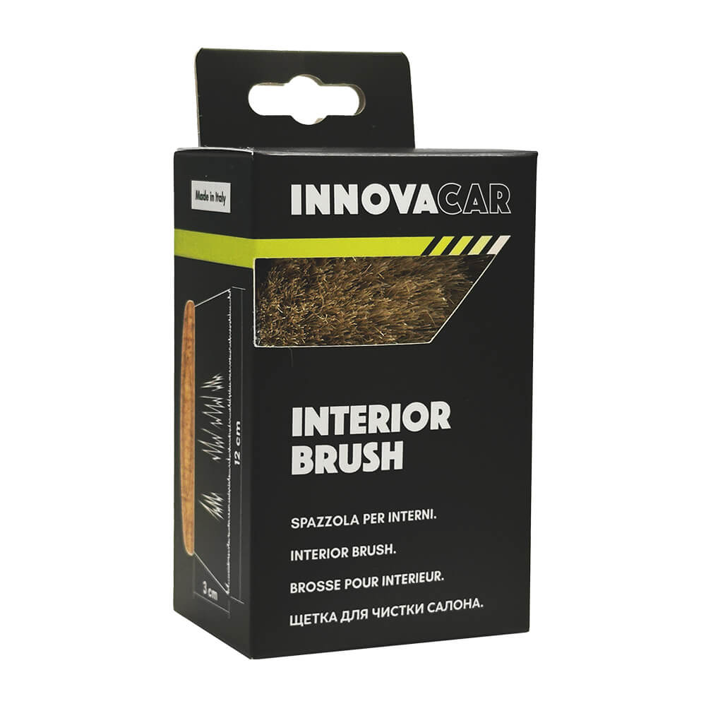 INTERIOR BRUSH DI INNOVACAR SPAZZOLA PER PULIZIA INTERNI E MOQUETTE AUTO