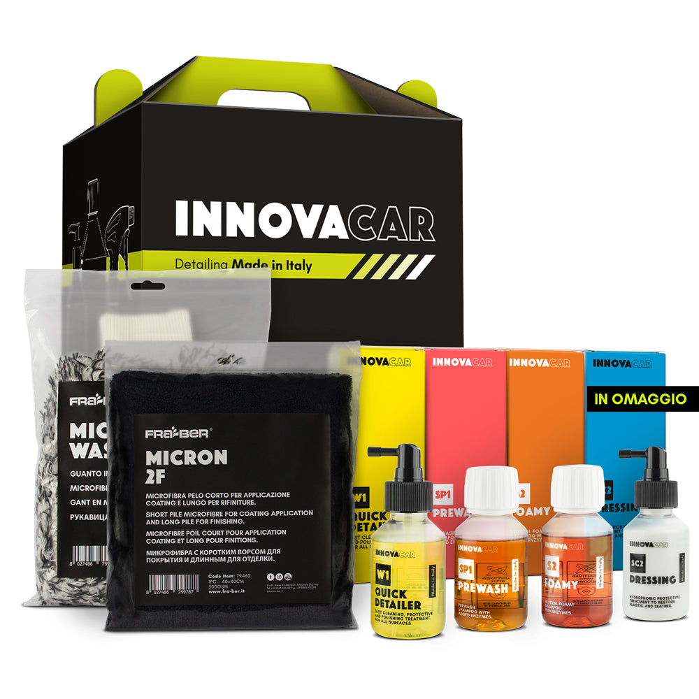 CAR DETAILING STARTER KIT FOR CAR WASH BY INNOVACAR