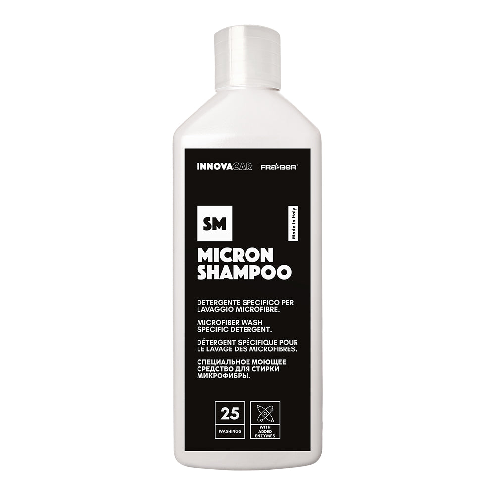 Detersivo Panni Auto e Detergente per Microfibra SM Micron Shampoo di Innovacar