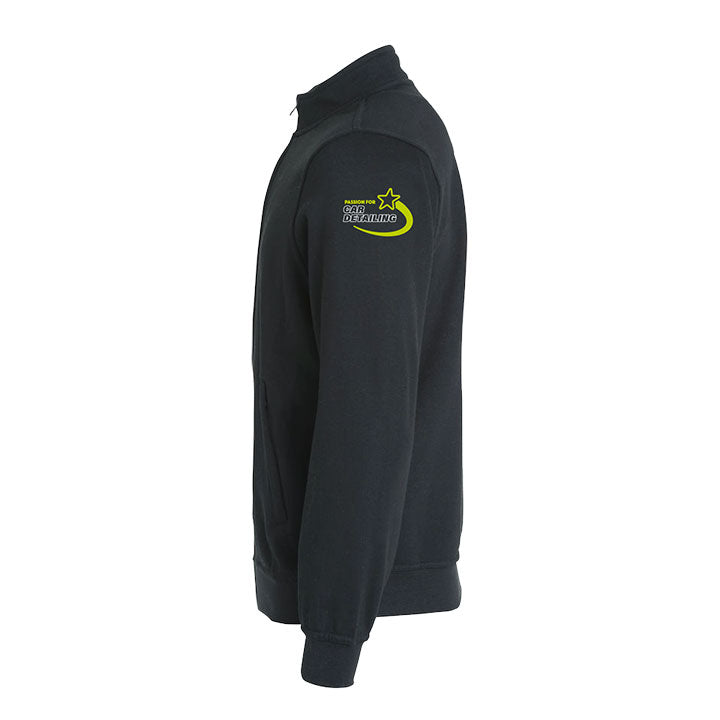 Official Innovacar Black Long Zip Sweatshirt