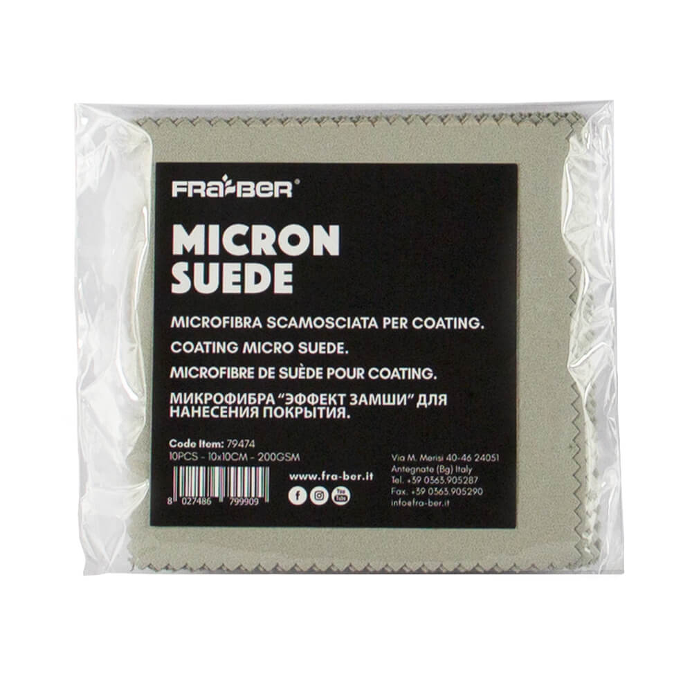 Micron Suede Innovacar – Panno Microfibra Scamosciata Microsuede Piccolo per Auto e Car Detailing